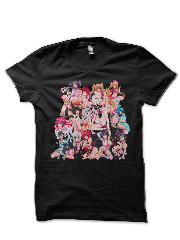High School Dxd Black T-Shirt Style002 Hoodie, Sweatshirt | CoreVibeTees.com
