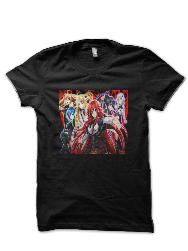 High School Dxd Black T-Shirt Hoodie, Sweatshirt | CoreVibeTees.com