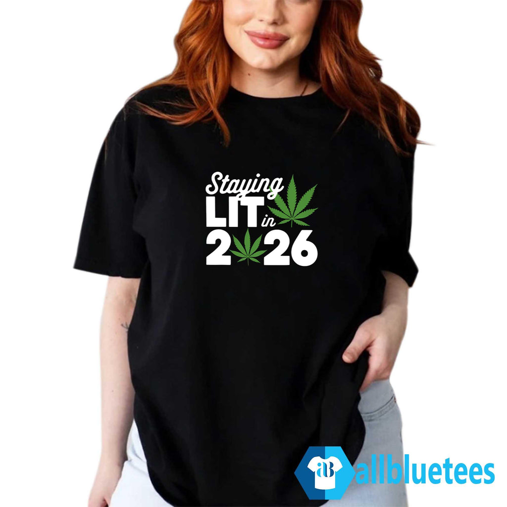 High Waisted Marijuana Weed Staying Lit In 2026 Shirt