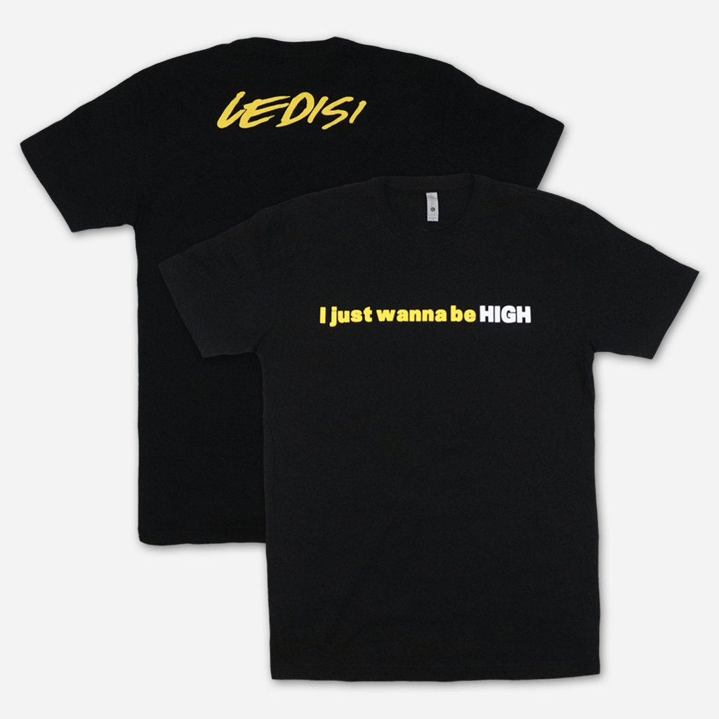High Black T-Shirt Hoodie, Sweatshirt | CoreVibeTees.com (Image 1)