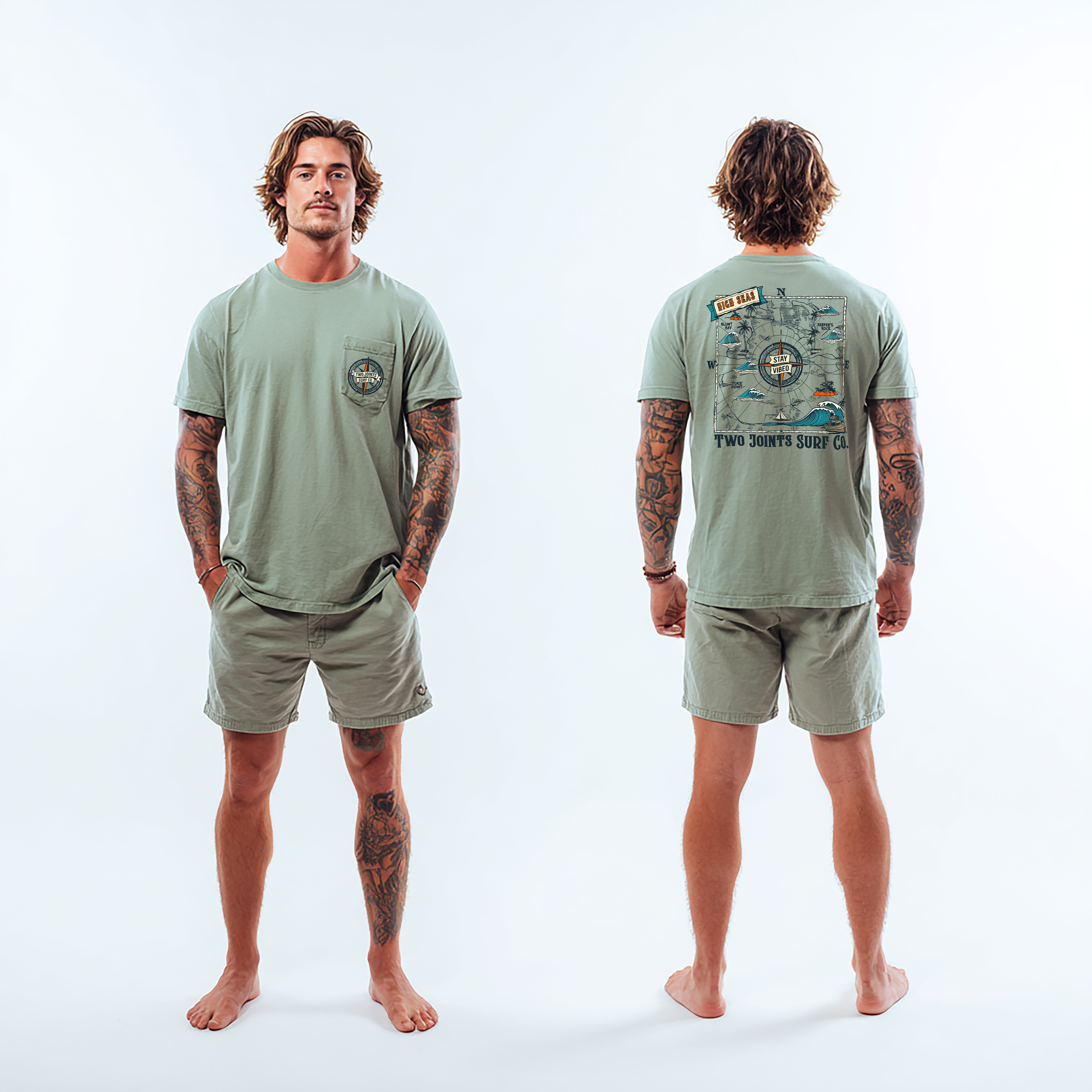 High Seas Tee Hoodie, Sweatshirt | CoreVibeTees.com (Image 2)