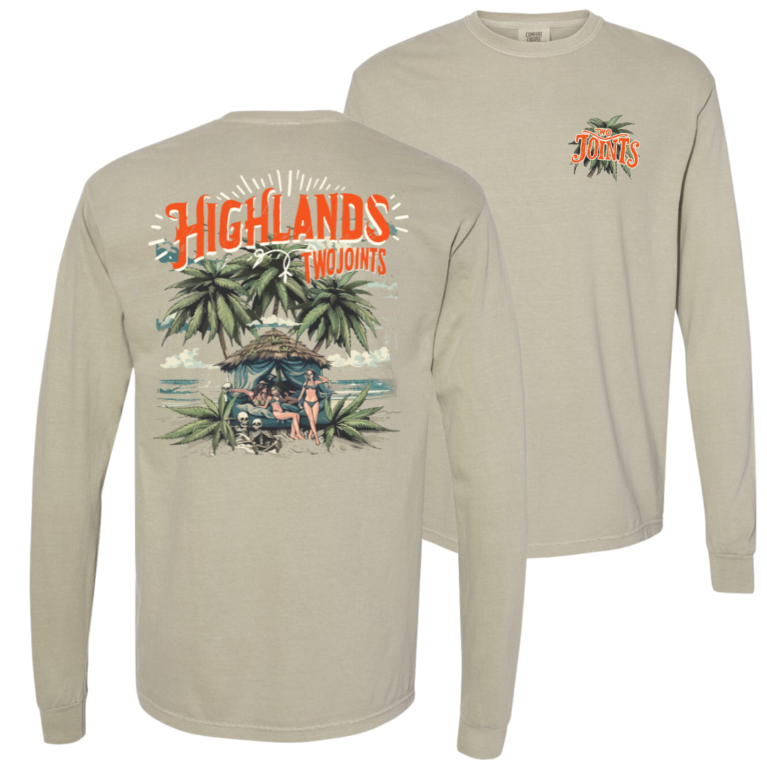 Highlands Long Sleeve Tee Hoodie, Sweatshirt | CoreVibeTees.com