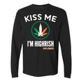 Highrish Black Long Sleeve Tee Hoodie, Sweatshirt | CoreVibeTees.com