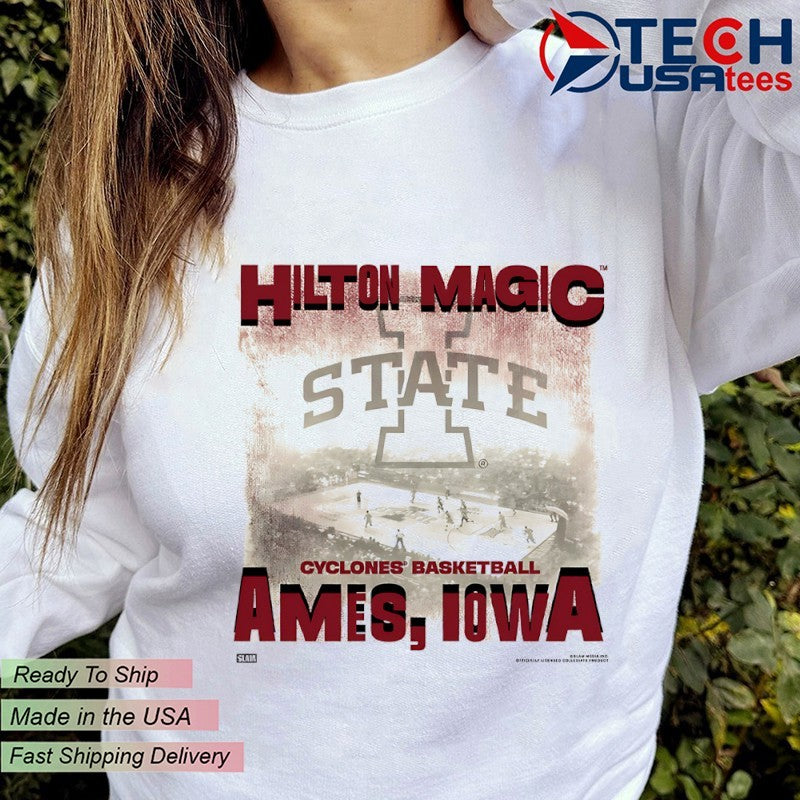 Hilton Magic Ames Iowa State Cyclones Basketball shirt