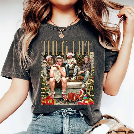 Holiday Movie Magic - Life White Christmas Shirt for Family Gatherings