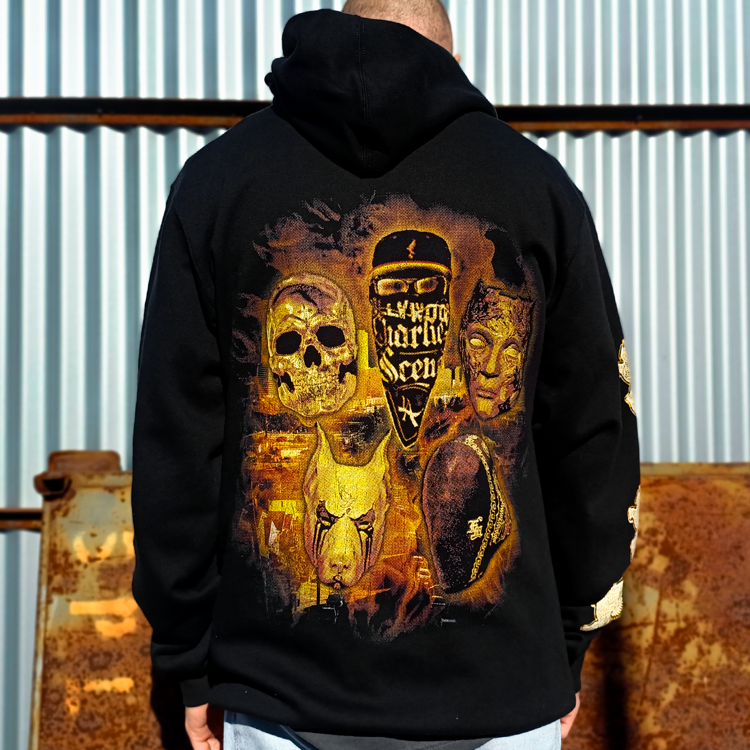 Bling Pullover Hoodie (Black) T-Shirts, Sweatshirt | CoreVibeTees.com (Image 4)