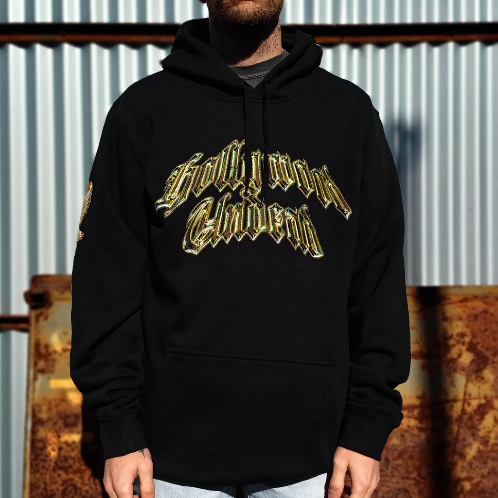 Bling Pullover Hoodie (Black) T-Shirts, Sweatshirt | CoreVibeTees.com (Image 2)