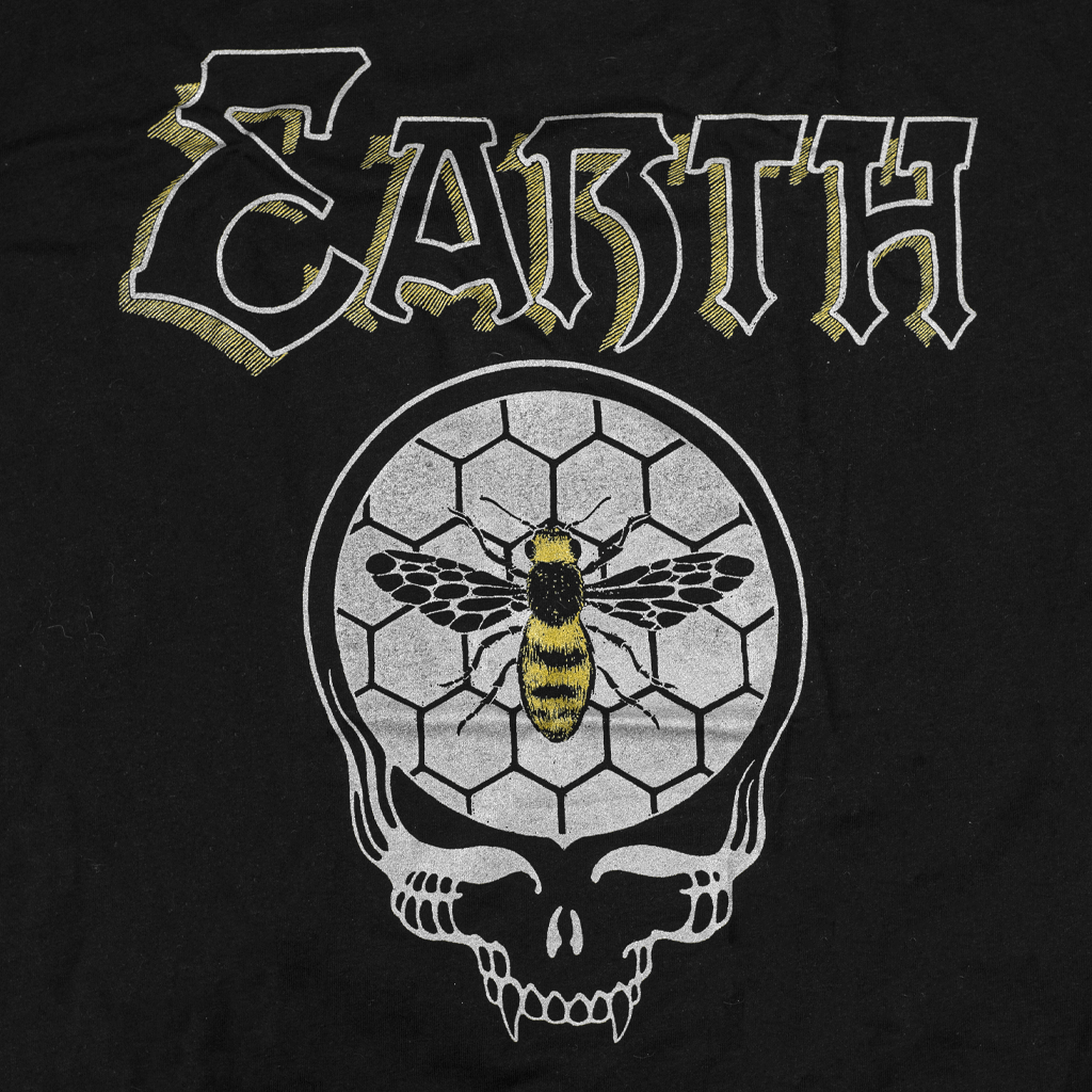 Honey Skull Black T-Shirt Hoodie, Sweatshirt | CoreVibeTees.com (Image 2)