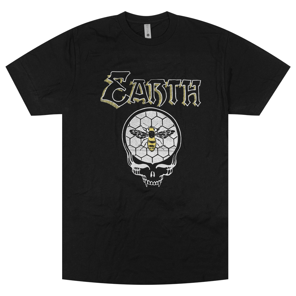 Honey Skull Black T-Shirt Hoodie, Sweatshirt | CoreVibeTees.com (Image 1)