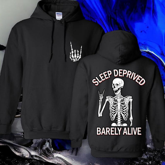 "Sleep Deprived" UNISEX Fit Short Sleeve/Crewneck/Hoodie Sport Classic Menswear