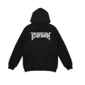 Spike Skull Hoodie (Black) T-Shirts, Sweatshirt | CoreVibeTees.com (Image 1)