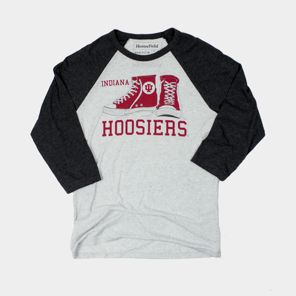 Vintage IU Basketball Sneakers Tee Style001 Hoodie, Sweatshirt | CoreVibeTees.com