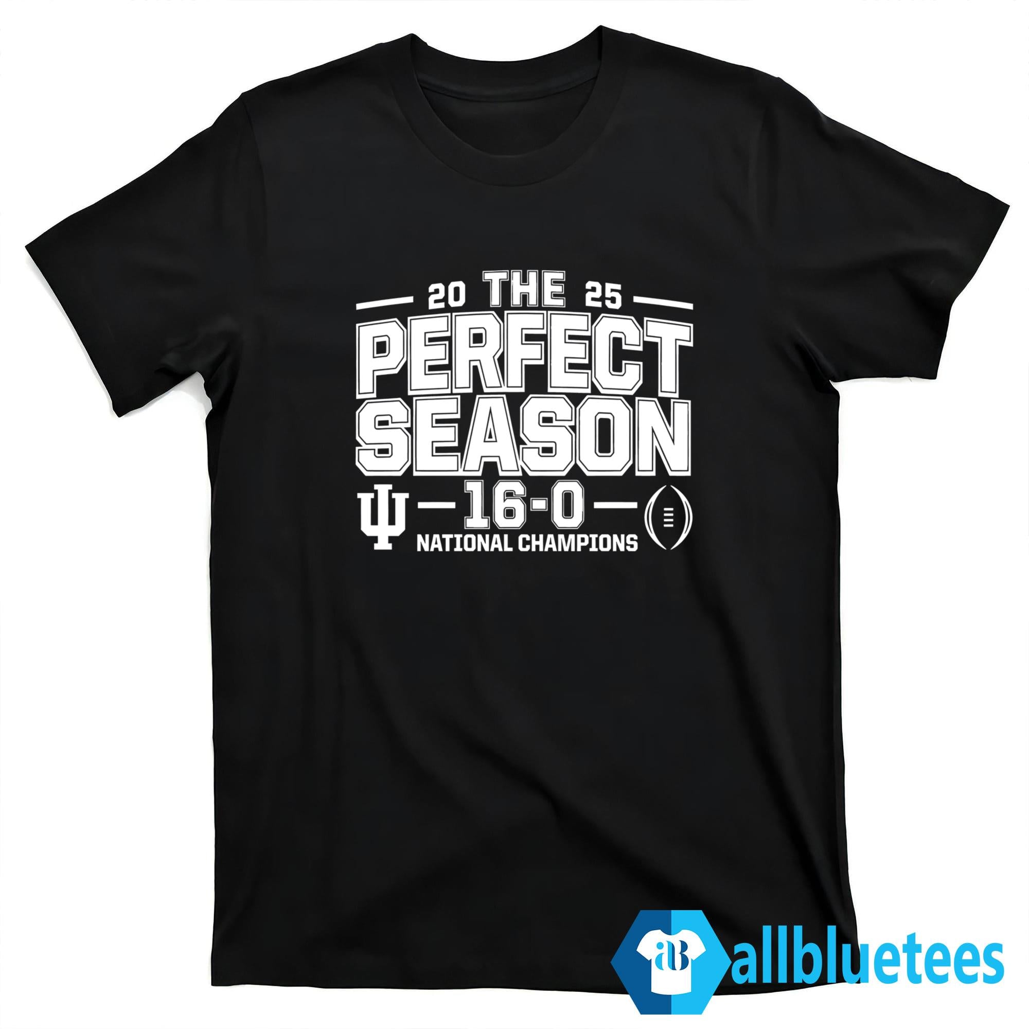 Hoosiers 2025 The Perfect Season Shirt