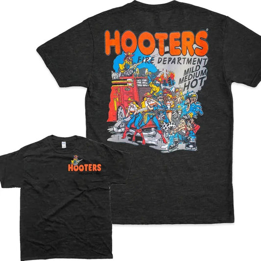 Hooters Fire Department T-Shirt, Shirt For Womens, Mens Tshirt Unisex