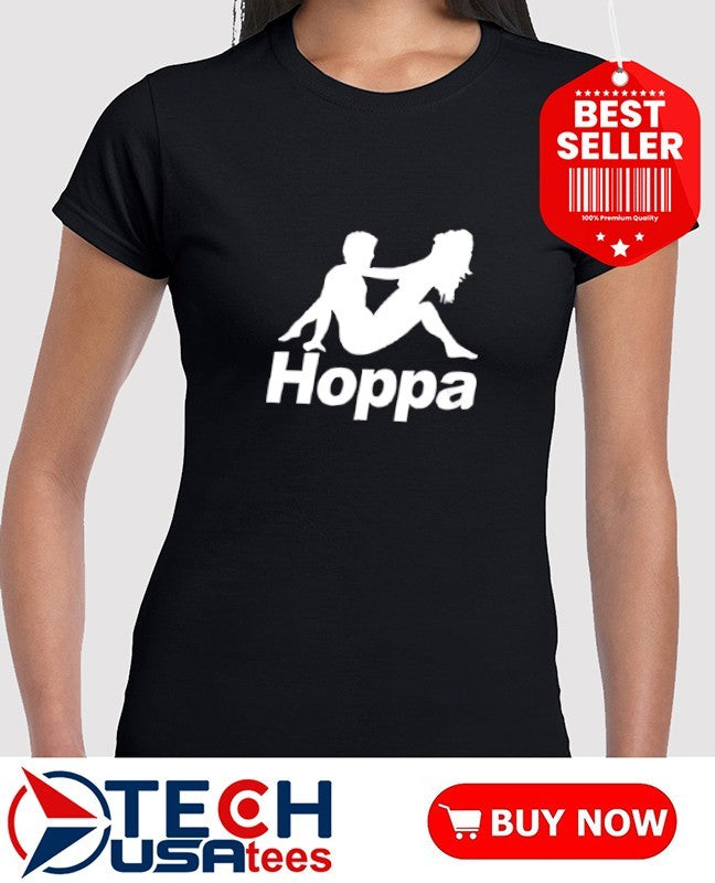 Hoppa logo parody shirt