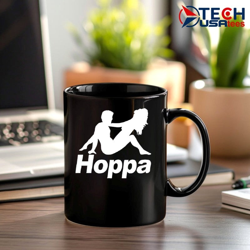 Hoppa logo parody shirt