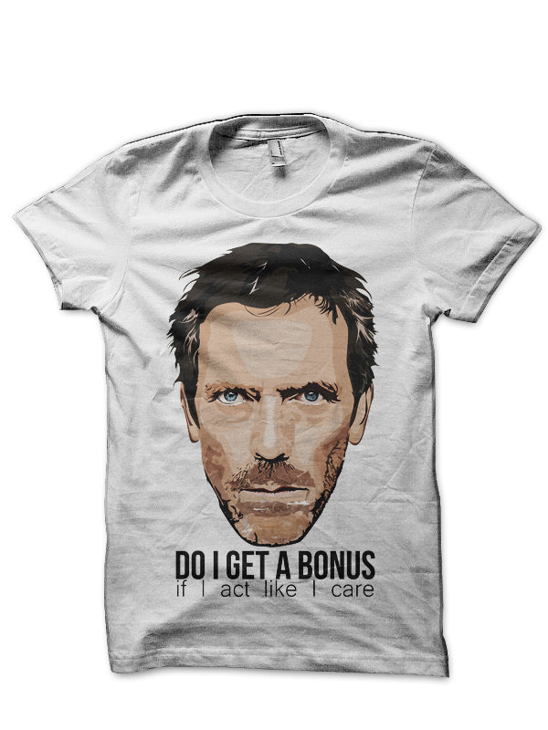 House MD White T-Shirt Style002 Hoodie, Sweatshirt | CoreVibeTees.com