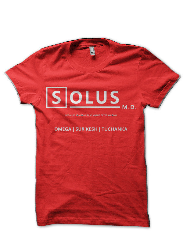 Solus House M.D. Red T-Shirt Hoodie, Sweatshirt | CoreVibeTees.com