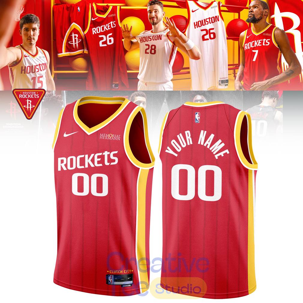 Houston Rockets Special New 2026 Custom Jersey