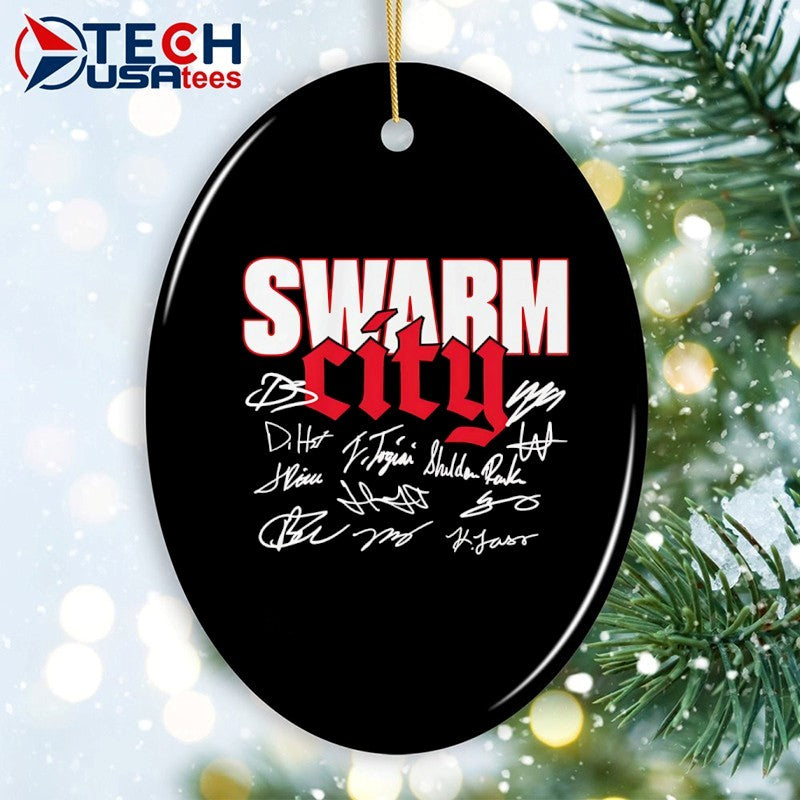 Houston Texans Football Swarm City signature shirt