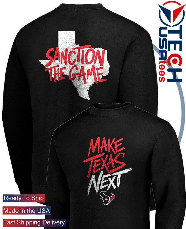 Houston Texans make Texas next Sanction The Game 2026 shirt