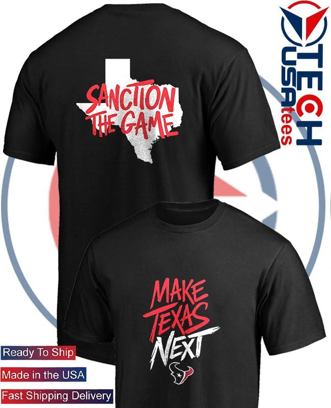 Houston Texans make Texas next Sanction The Game 2026 shirt