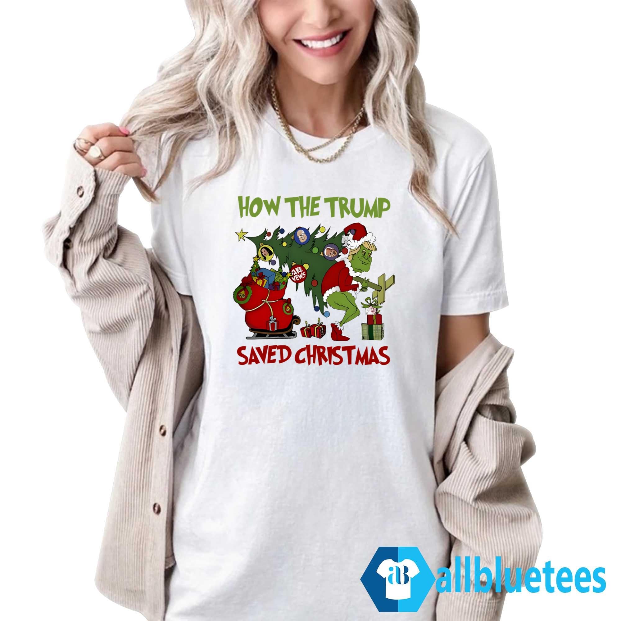 How The Trump Saved Christmas Shirt