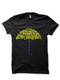 Yellow Umbrella Black T-Shirt Hoodie, Sweatshirt | CoreVibeTees.com