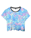 Hues Of Blue Crop Top