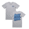 Huge and True Tee (Grey) Hoodie, Sweatshirt | CoreVibeTees.com (Image 1)