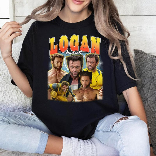 Hugh T Shirt Jackman T Shirt Gift For Woman and Man Unisex T-Shirtstyle{n002}3