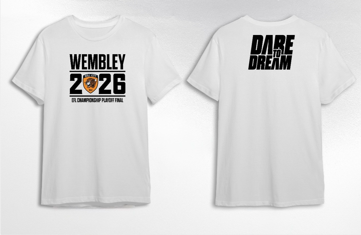 Hull City Wembley 2026 EFL Championship Playoff Final Dare To Dream Shirt