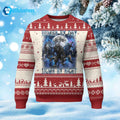 Human By Day Sigma By Night Ugly Christmas Sweater