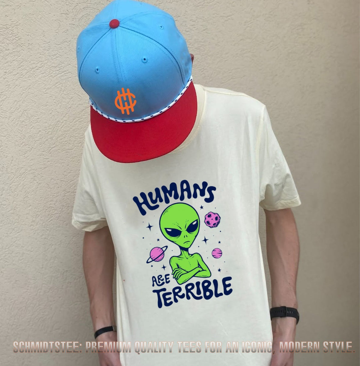 Humans Are Terrible Alien Space ufo extraterrestrial shirt