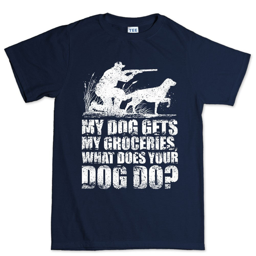 My Hunting Dog Men's T-shirt Hoodie, Sweatshirt | CoreVibeTees.com (Image 4)