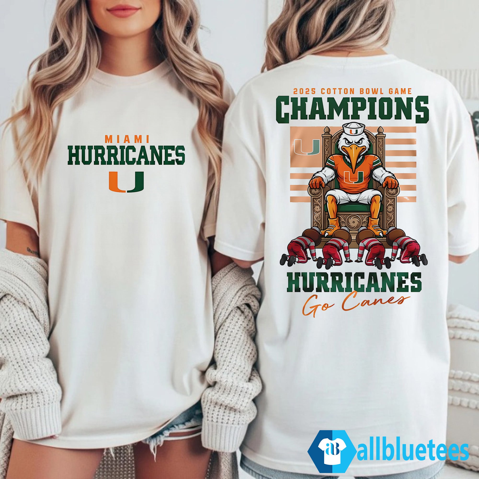 Hurricanes 2025 Bowl Game Champions Shirt