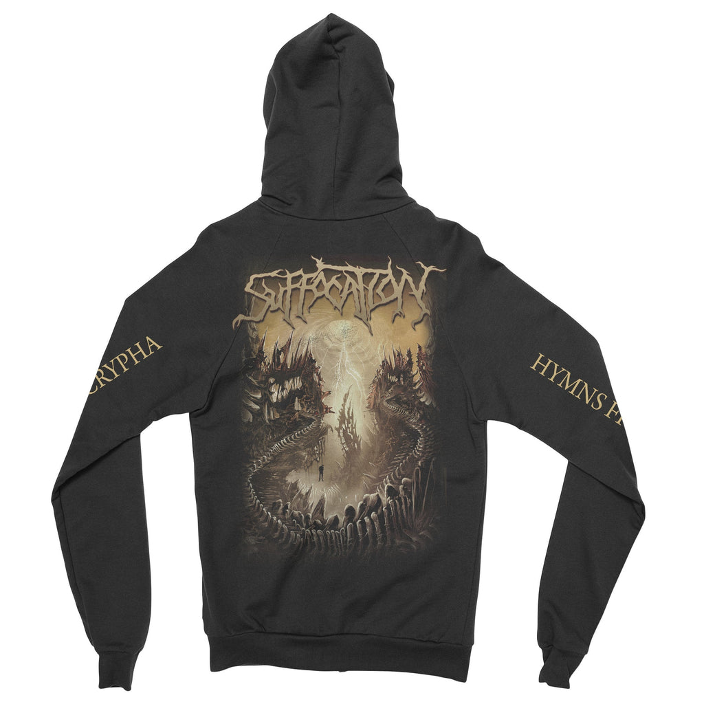 Suffocation - Hymns From The Apocrypha zip-up hoodie T-Shirts, Sweatshirt | CoreVibeTees.com (Image 3)