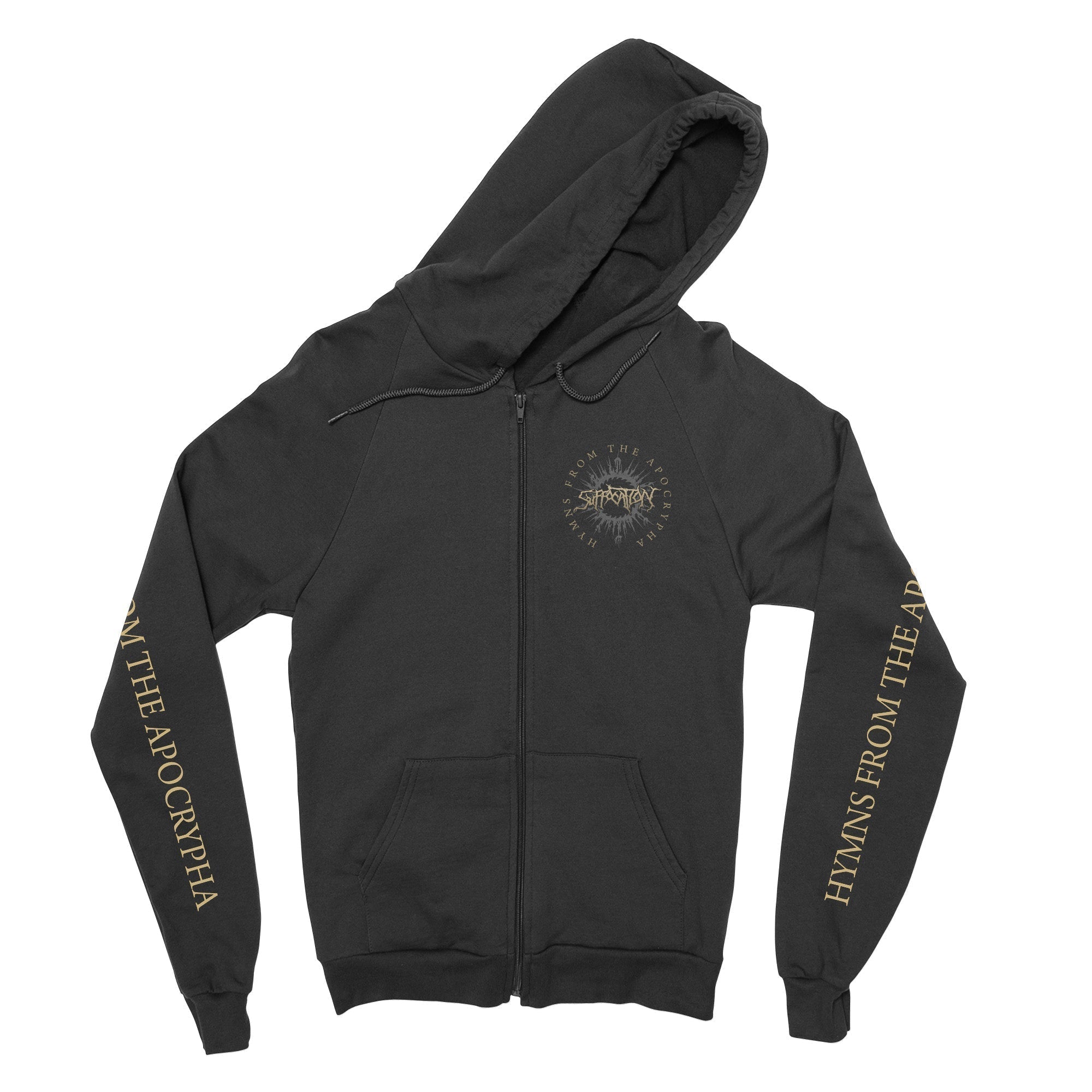 Suffocation - Hymns From The Apocrypha zip-up hoodie T-Shirts, Sweatshirt | CoreVibeTees.com (Image 2)