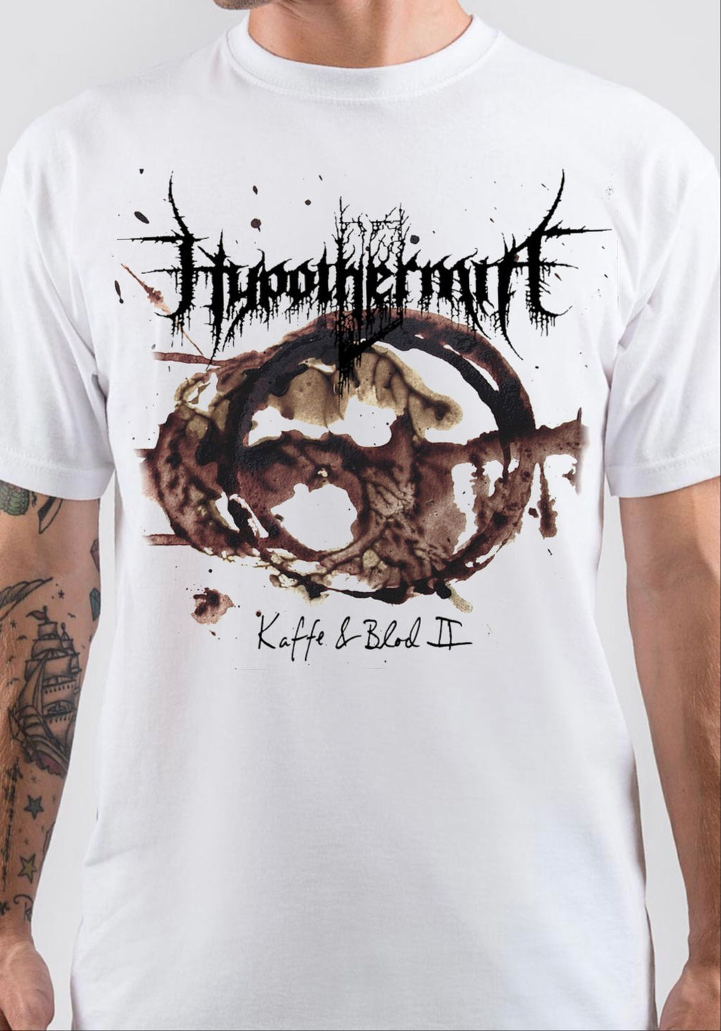 Hypothermia â€“ Kaffe And Blod T-Shirt Hoodie, Sweatshirt | CoreVibeTees.com