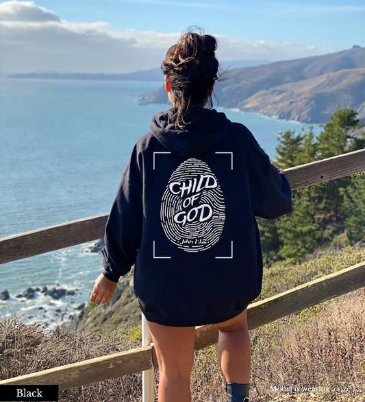 I AM a Child of God Christian Hoodie Jesus Hoodie Aesthetic Hoodie Christian Sweatshirt Trendy Hoodie Aesthetic Clothes Christian Apparel  T-shirt, sweater and Hoodie