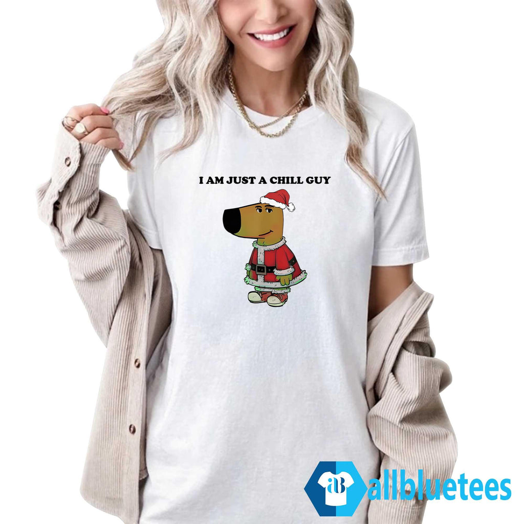 I Am Just A Chill Guy Santa Shirt