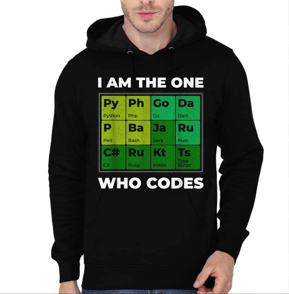 I Am The One Who Codes Hoodie T-Shirts, Sweatshirt | CoreVibeTees.com