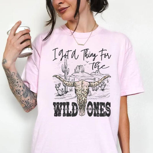 I Got A Thing For The Wild Ones T Shirt, Jessie Murph merch Shirt, Country Music Tee, Gift For Fan, Concert Tour Tshirt, Unisex Short Sleeve Tee, Graphic Streetwear T-Shirt