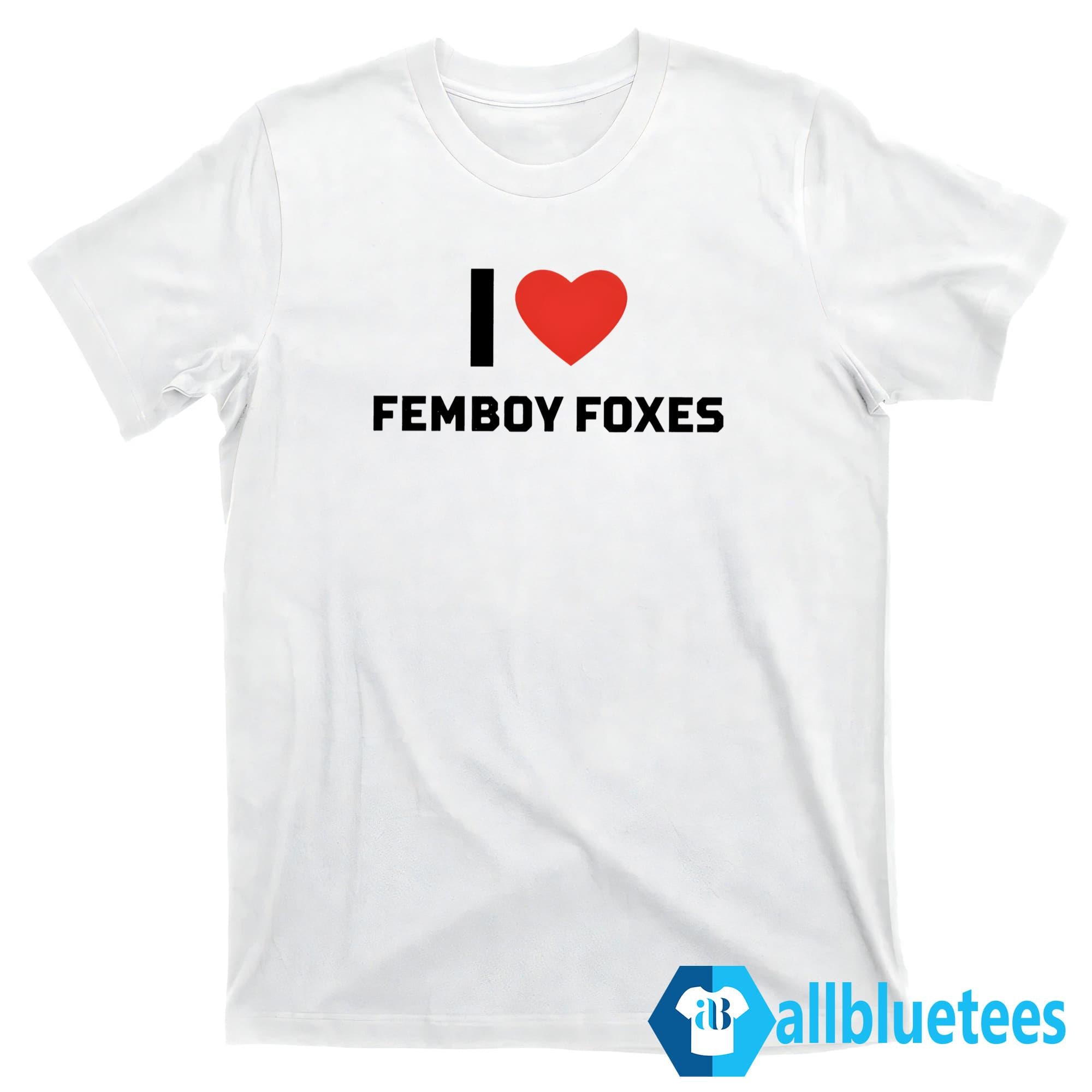 I Heart Femboy Foxes Shirt