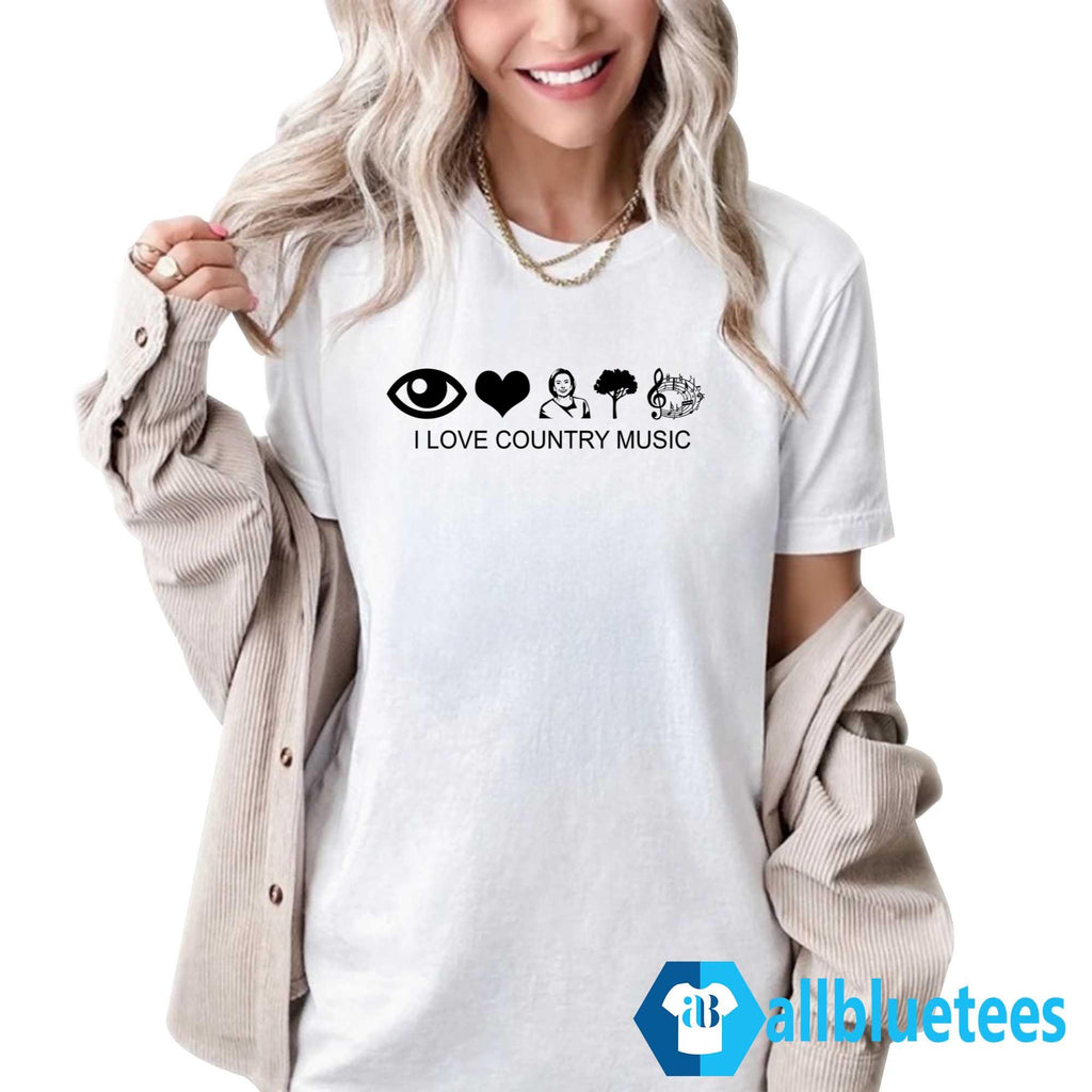 I Love Country Music Shirt