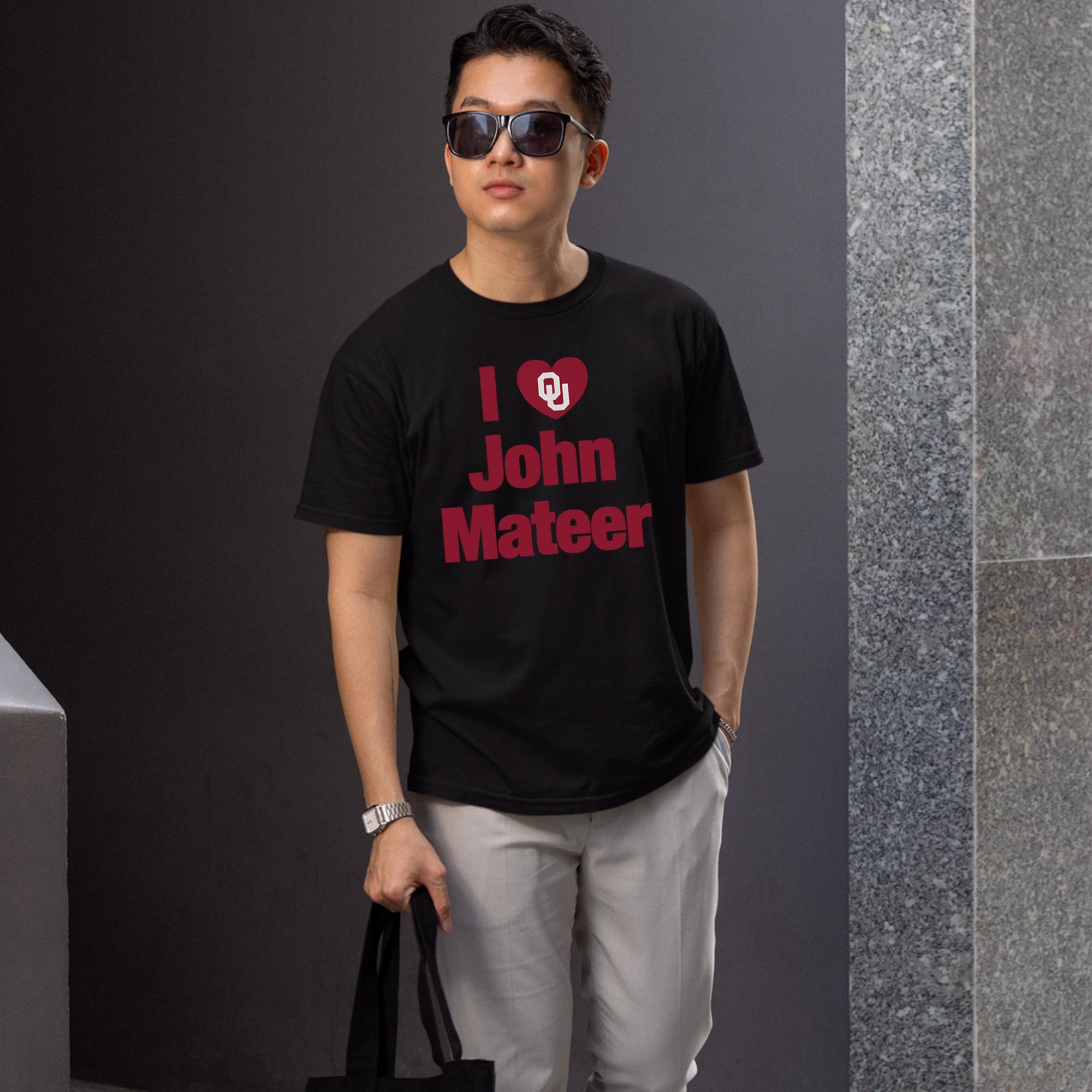 I Love John Mateer Shirt