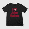 I Love John Mateer Shirt