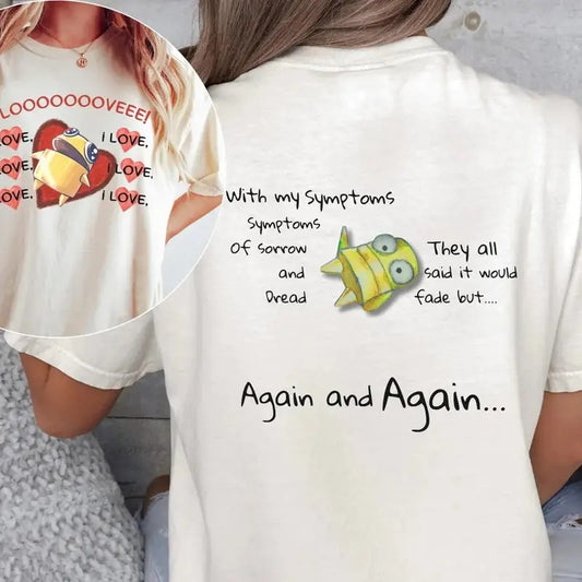 I Love REPO Game Shirt, Unisex TikTok Trend Tee, Emotional REPO Meme T-Shirt Gift For Friends