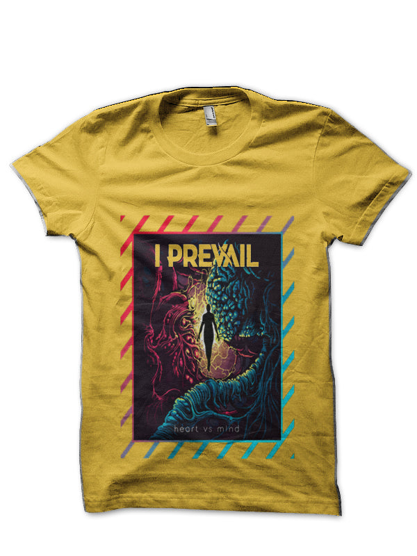 I Prevail Band Yellow T-Shirt Hoodie, Sweatshirt | CoreVibeTees.com