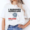 I Survived Hurricane Helene Florida Sept 2024 T-Shirt, Gift For Her, Gift For Him Hoodie, Sweatshirt | CoreVibeTees.com